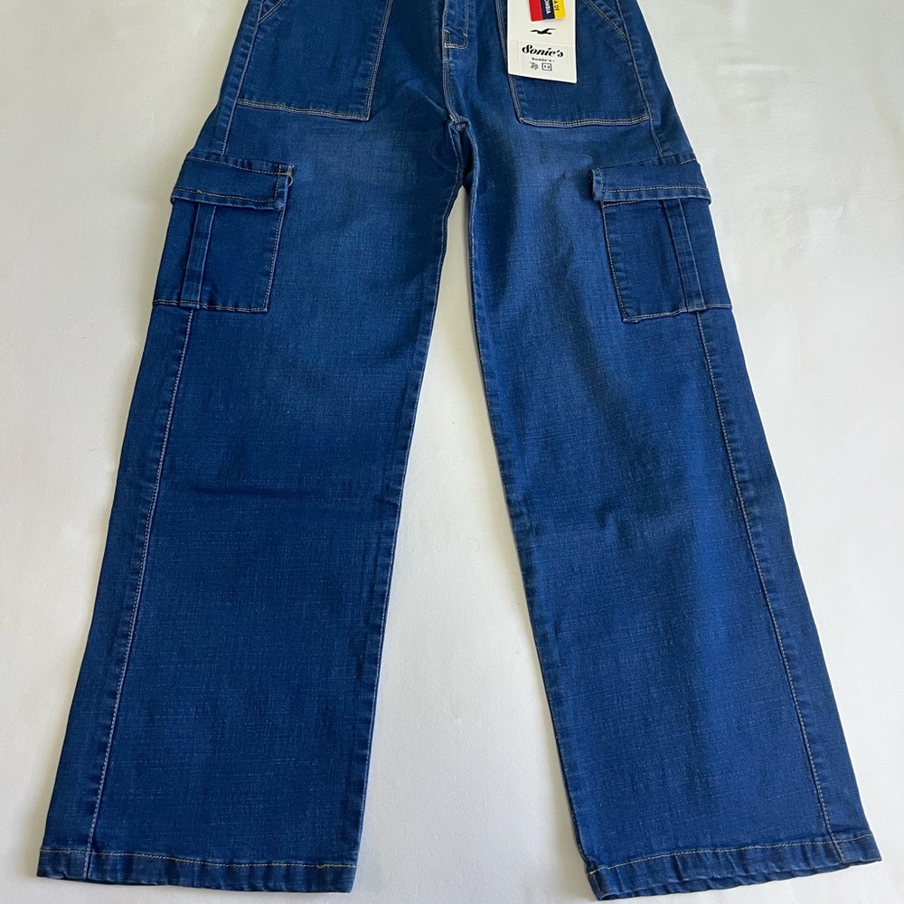 Blue Cargo Jeans